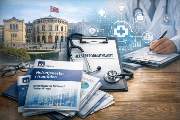 Lenke til artikkel: Ny rapport gir retning for helsefellesskapene